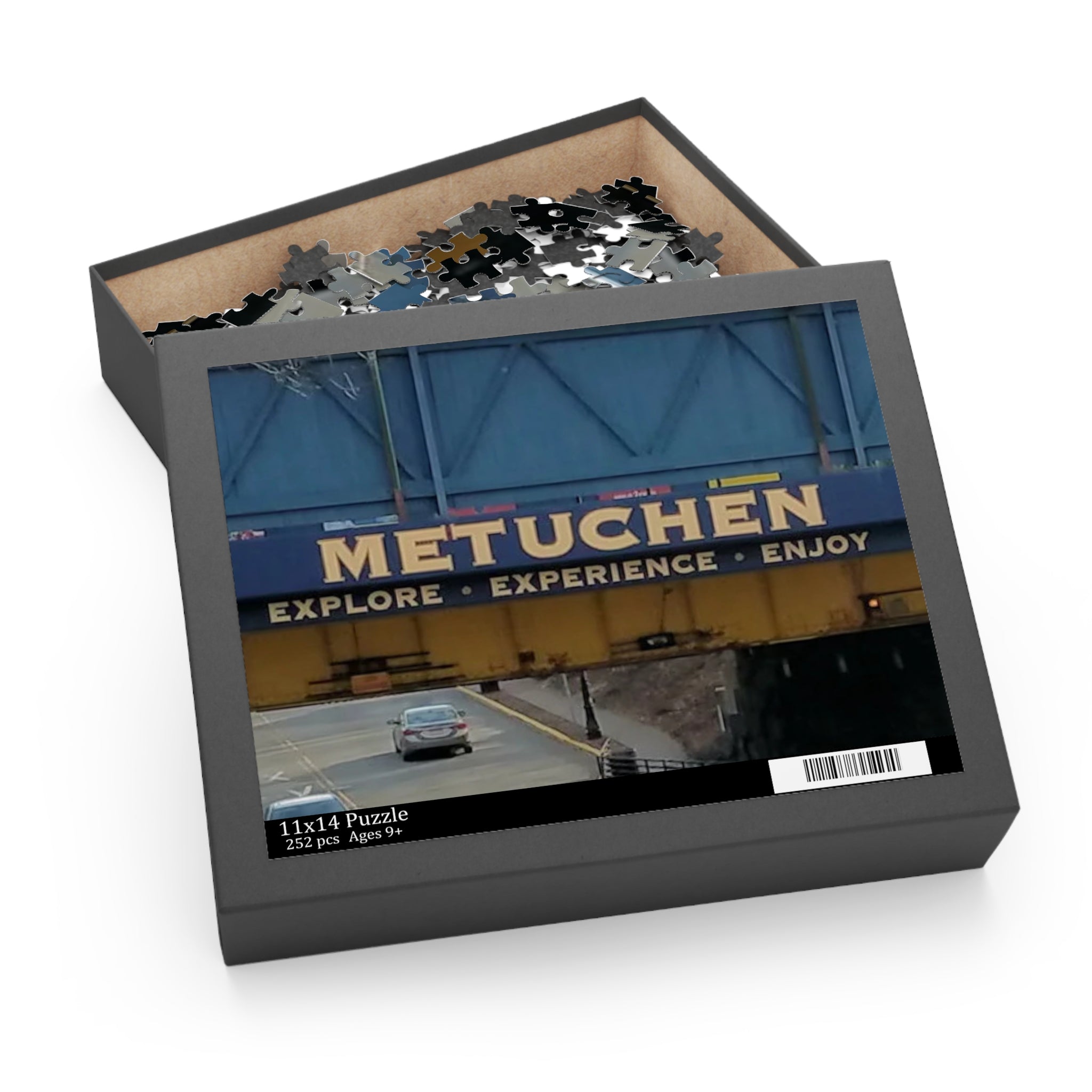 Metuchen New Jersey Puzzle, Metuchen's Truck Eating Bridge Puzzle