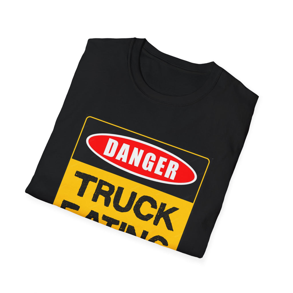 Adult Danger Truck Eating Bridge Metuchen Tee Shirt