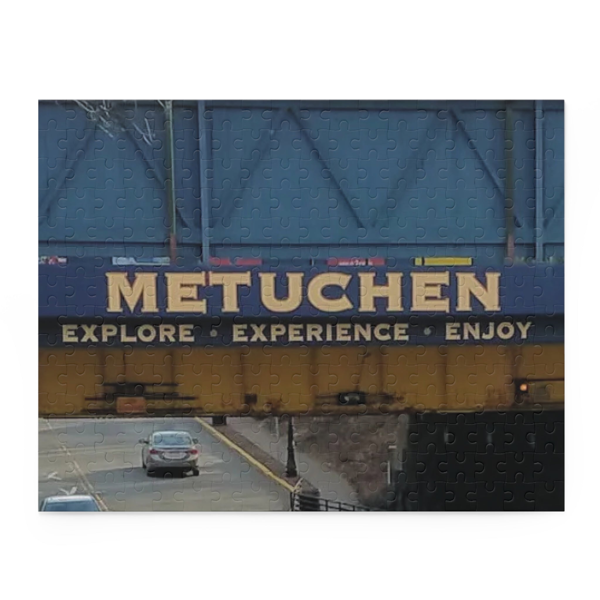 Metuchen New Jersey Puzzle, Metuchen's Truck Eating Bridge Puzzle