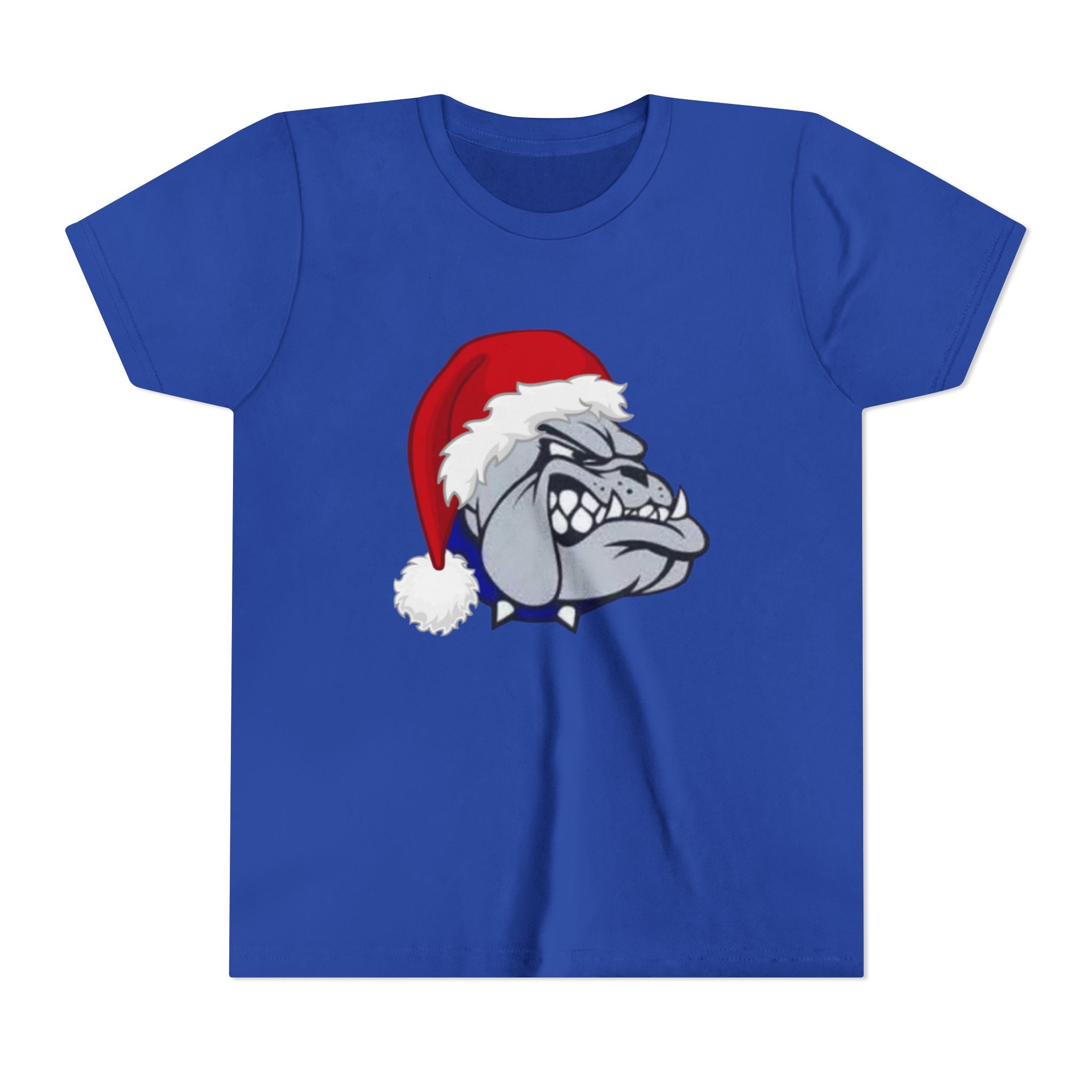 Youth Christmas Bulldog T-Shirt
