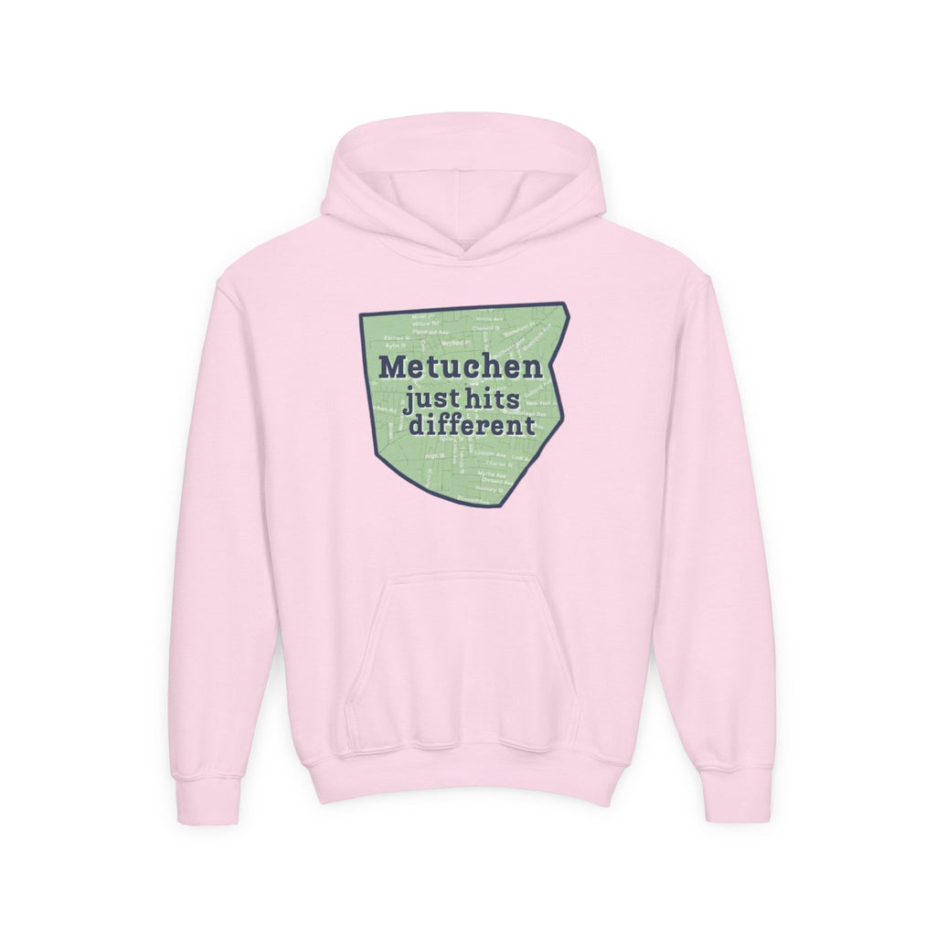 Youth Metuchen Just Hits Different Hooded Sweatshirt