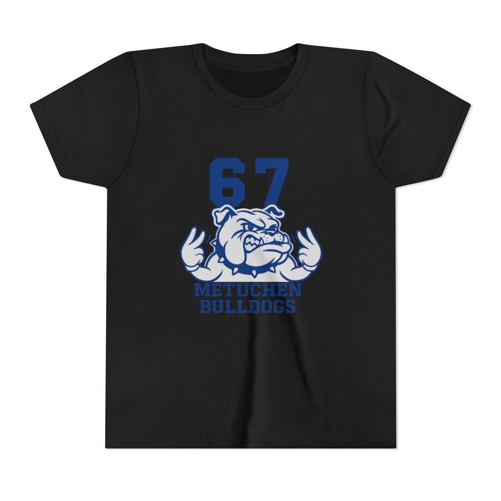 Youth 67 Metuchen Bulldogs Tee Shirt
