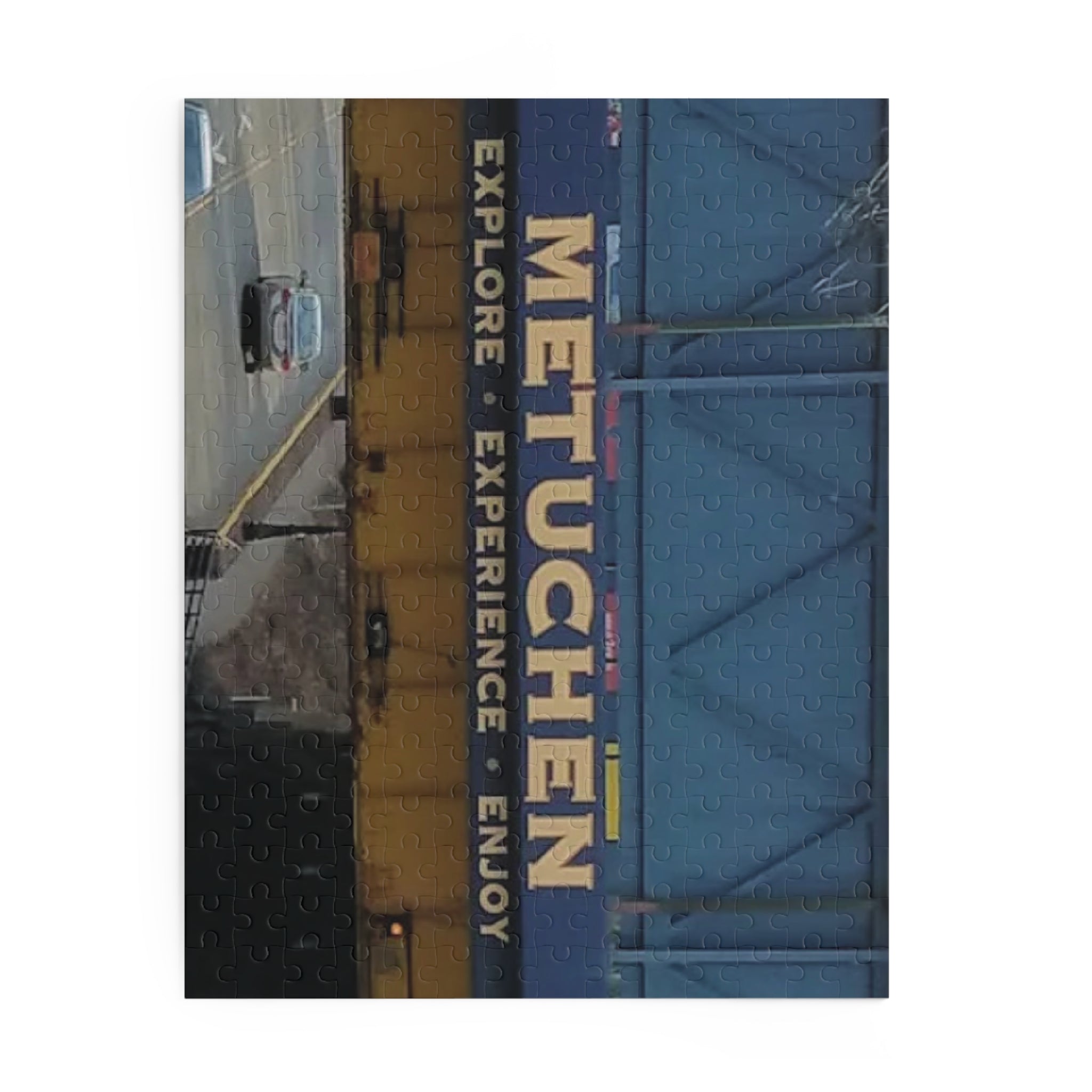 Metuchen New Jersey Puzzle, Metuchen's Truck Eating Bridge Puzzle