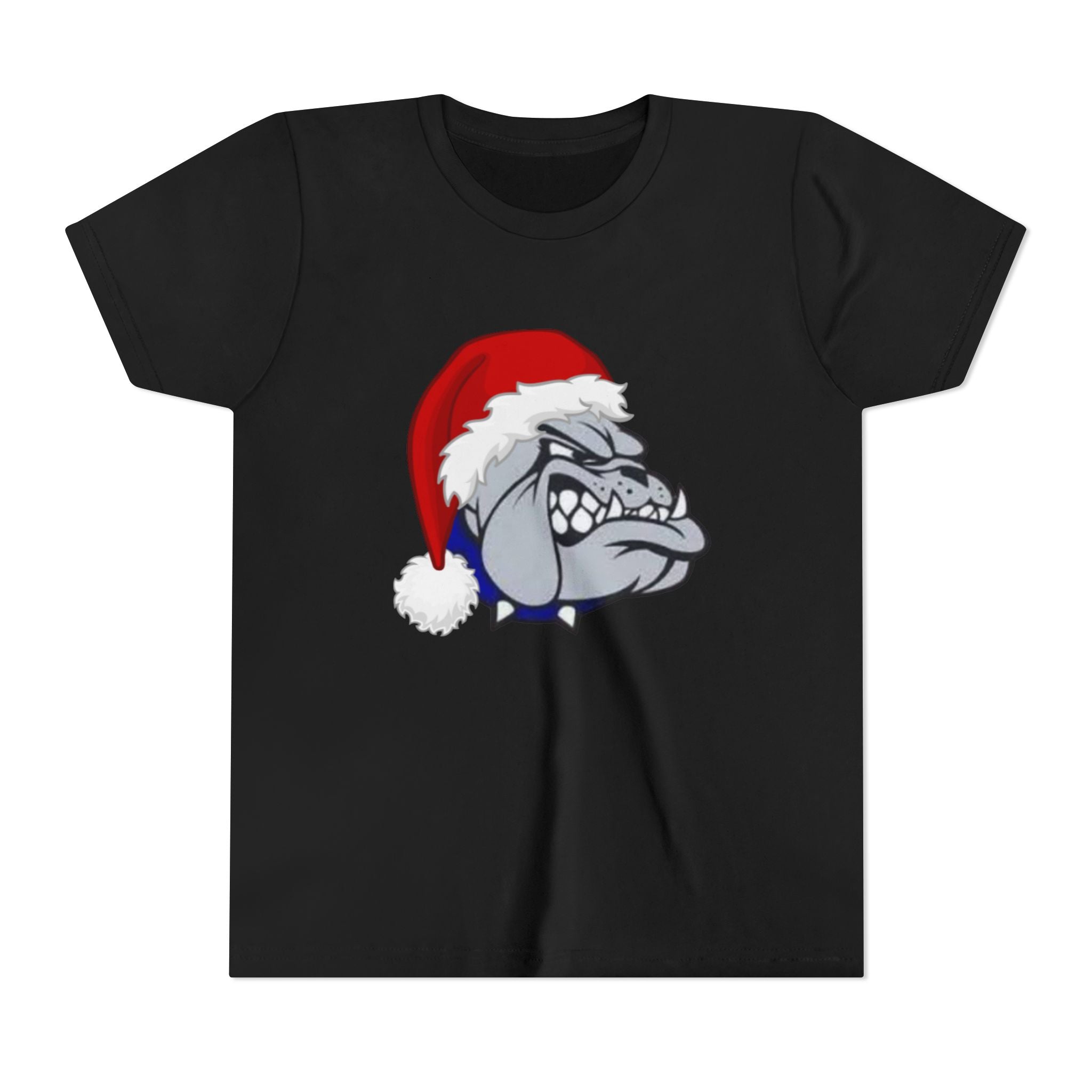 Youth Christmas Bulldog T-Shirt