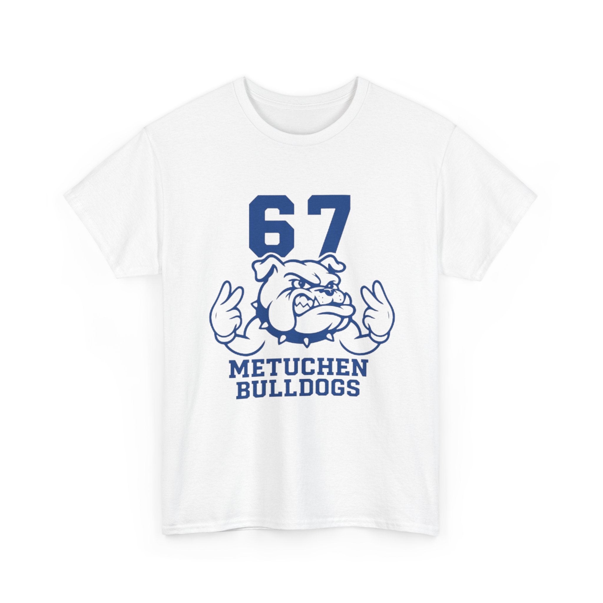 Adult 67 Metuchen Bulldogs Tee Shirt