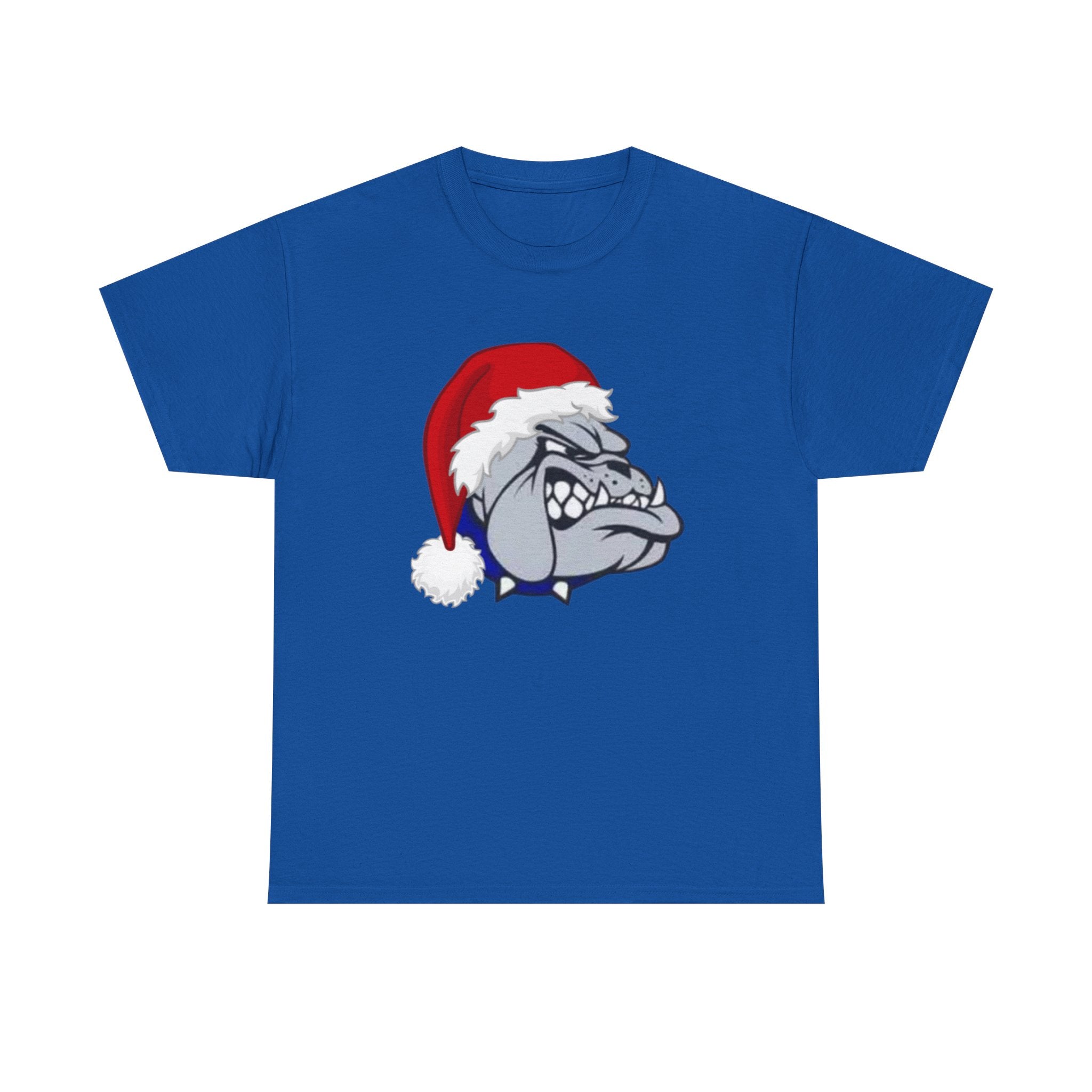 Adult Christmas Bulldog T-Shirt