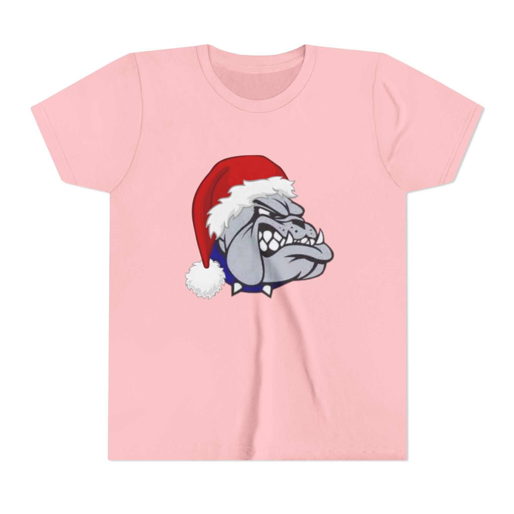 Youth Christmas Bulldog T-Shirt