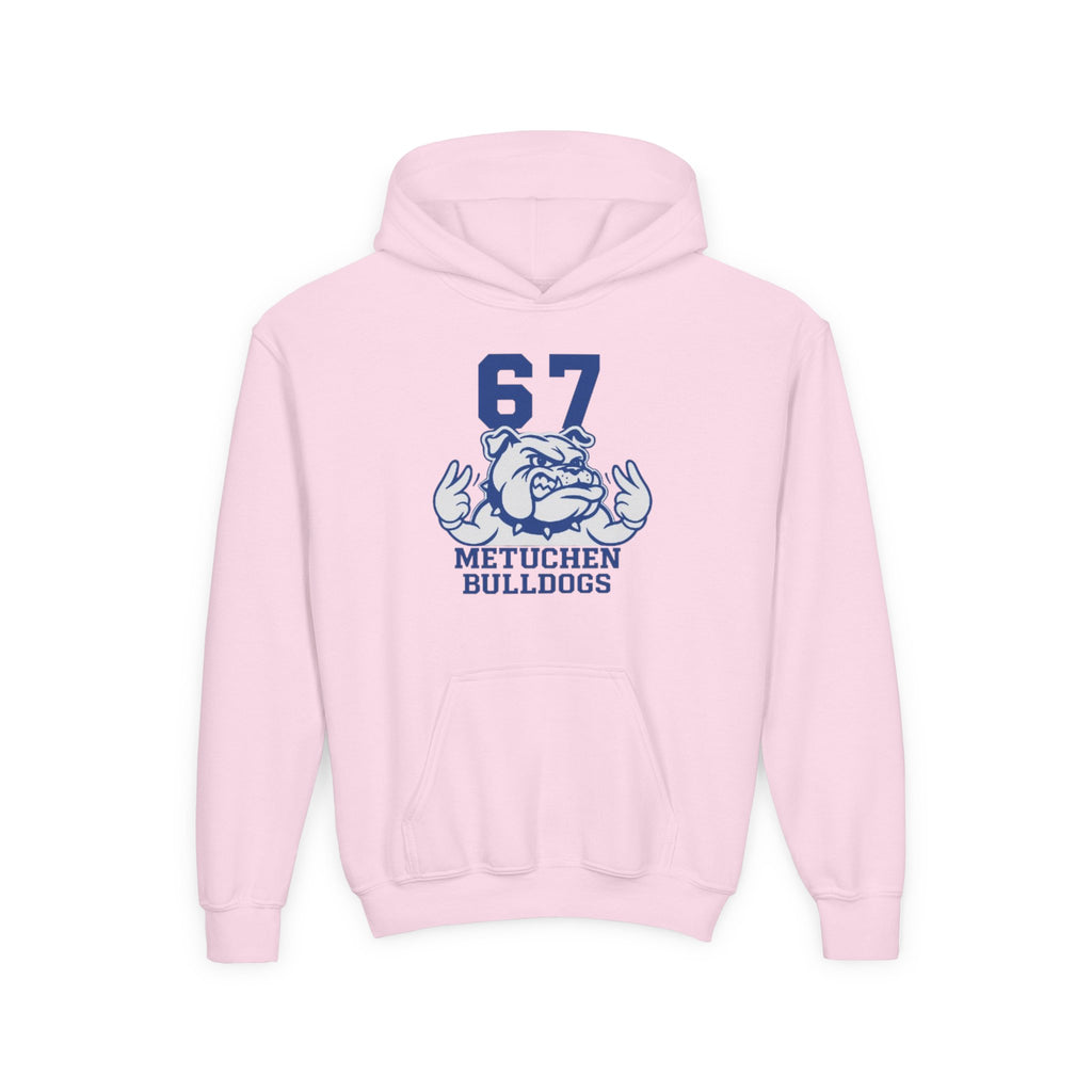 Youth 67 Metuchen Bulldogs Hooded Sweatshirt