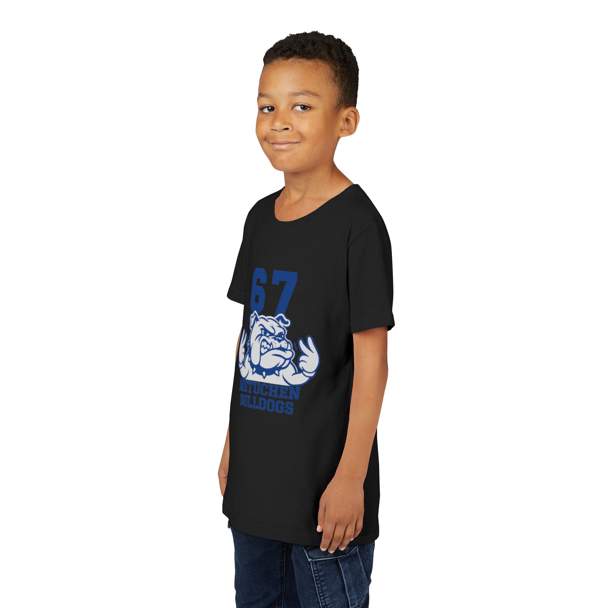 Youth 67 Metuchen Bulldogs Tee Shirt