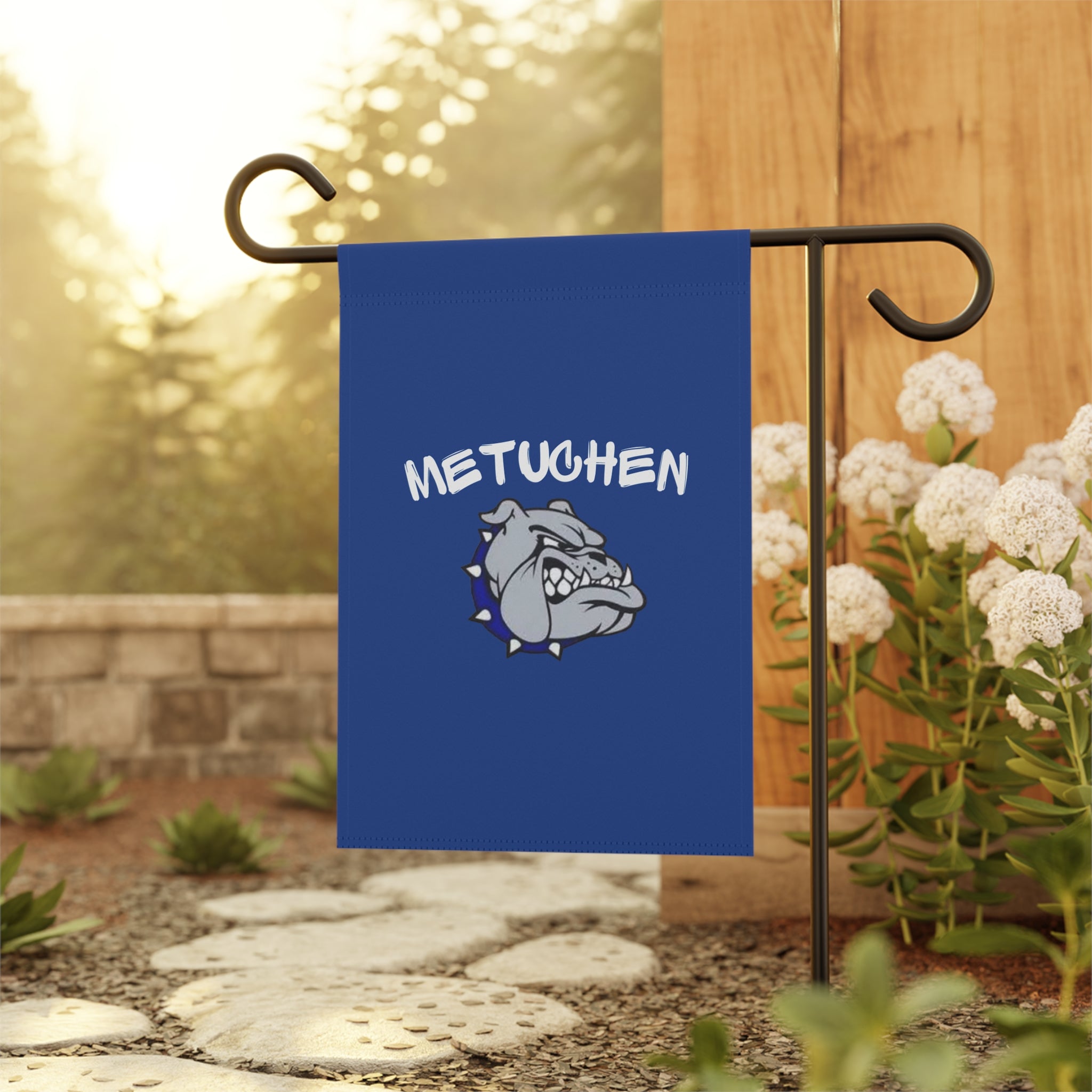 Metuchen Bulldogs Garden Banner, Decorative House Flag