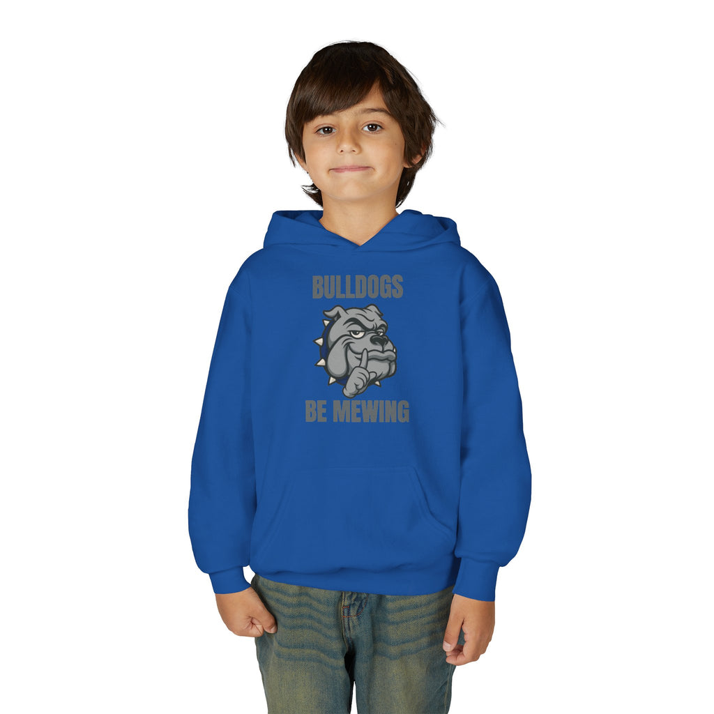 Youth Bulldog Be Mewing Hoodie